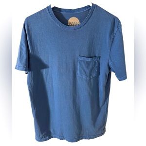 Unisex blue S surf t-shirt by LUCKY BRAND || sunset wash